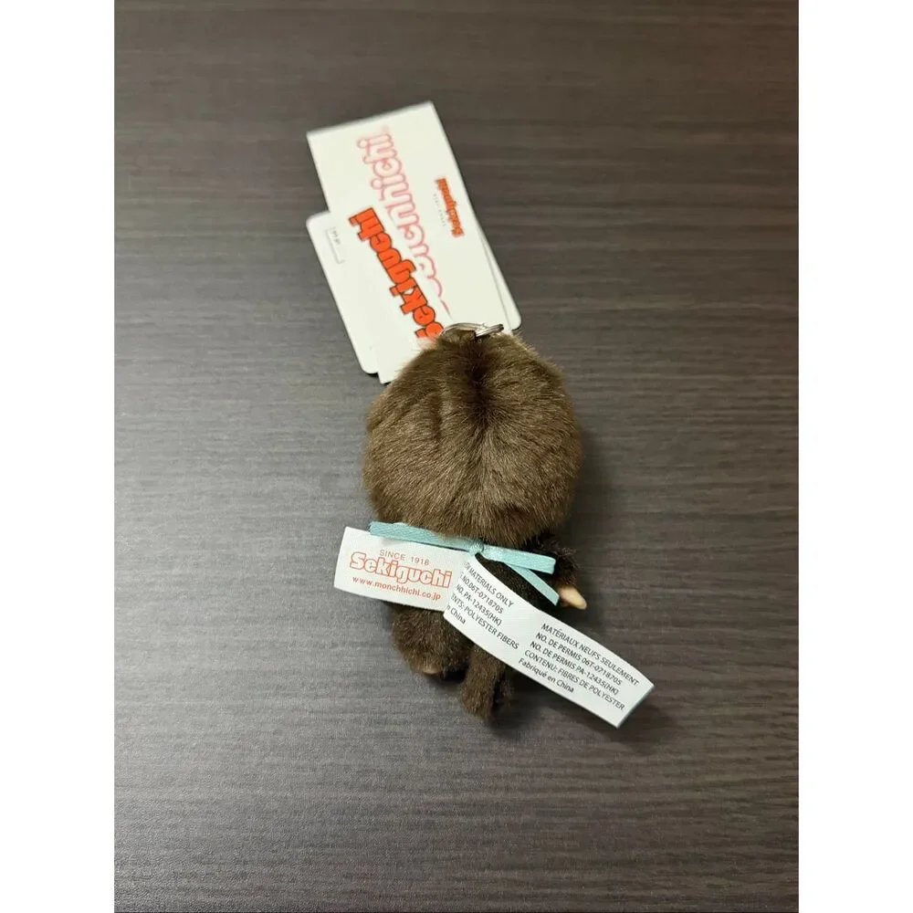 Monchchichi Bebichhichi Boy Plush Doll Keychain